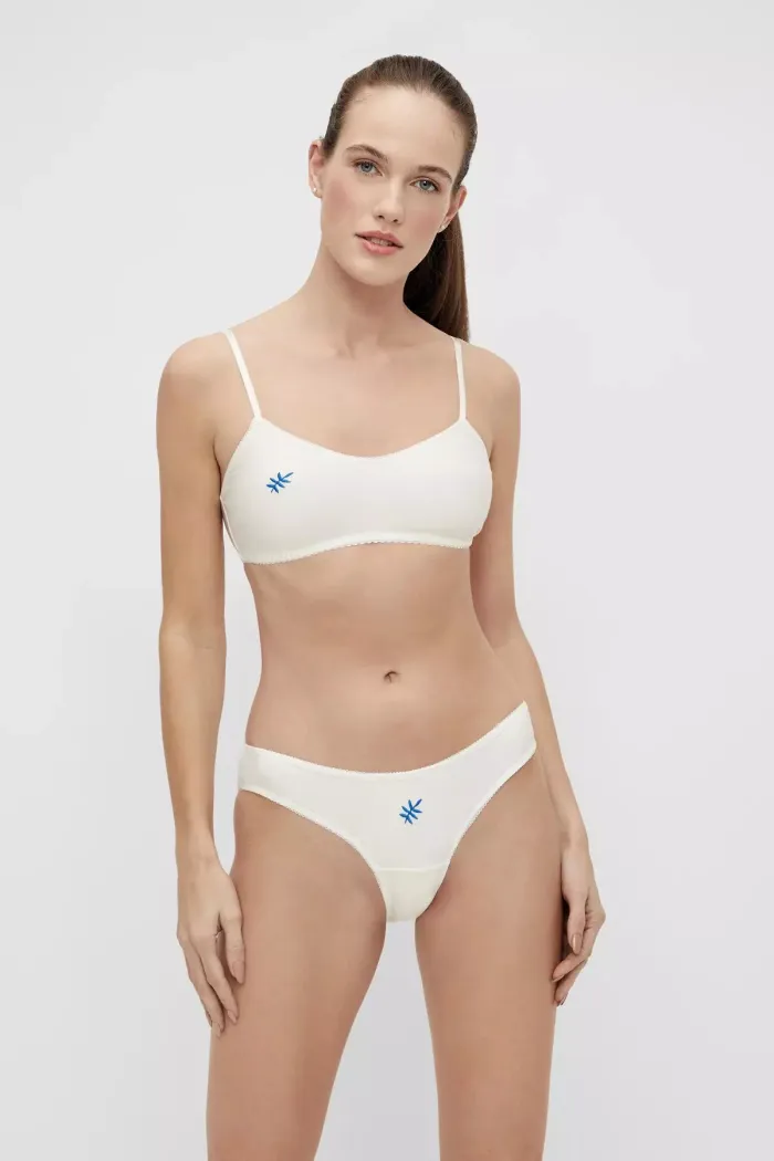 Classic knickers ecru size L