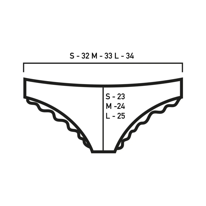 Pink panties size L