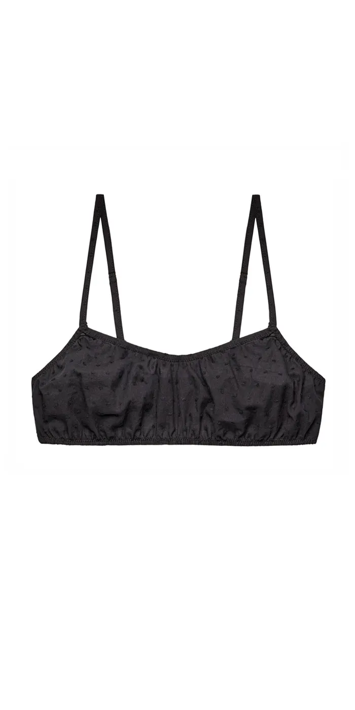 Black bralette