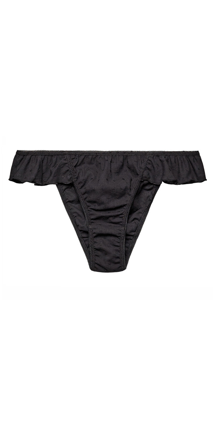 Black panties