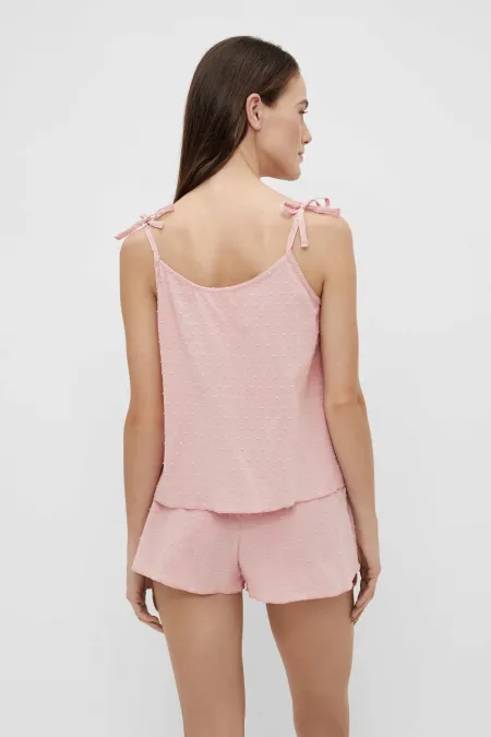 Pink sleep shorts size L