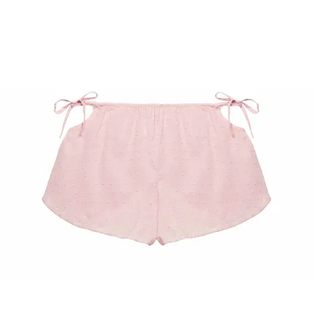 Pink sleep shorts