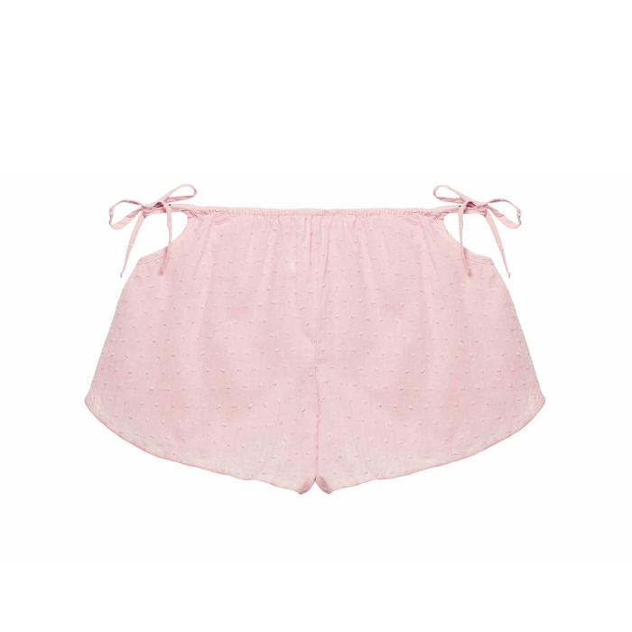 Pink sleep shorts