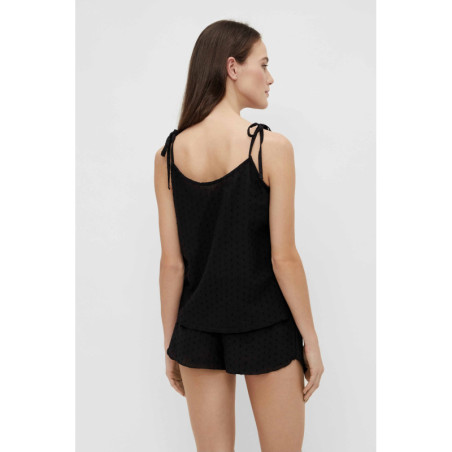 Spodenki do spania czarne rozmiary S, M