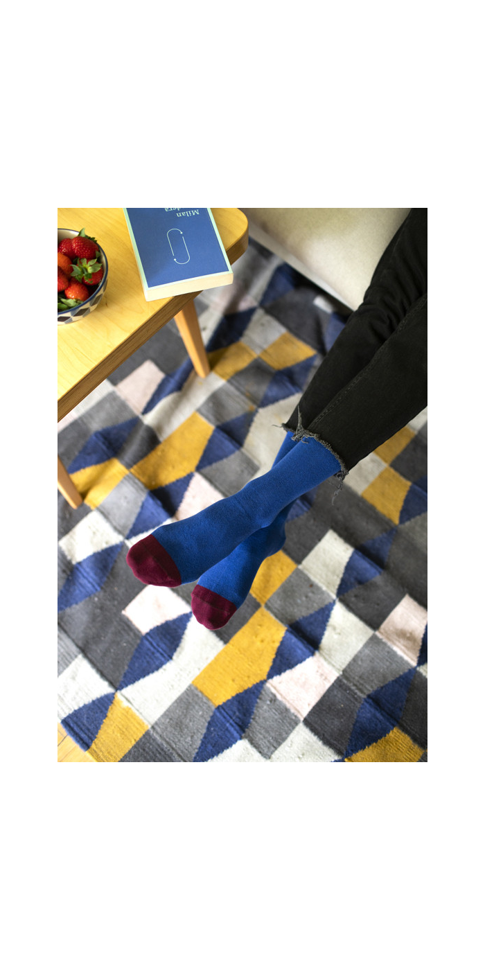 Cornflower socks