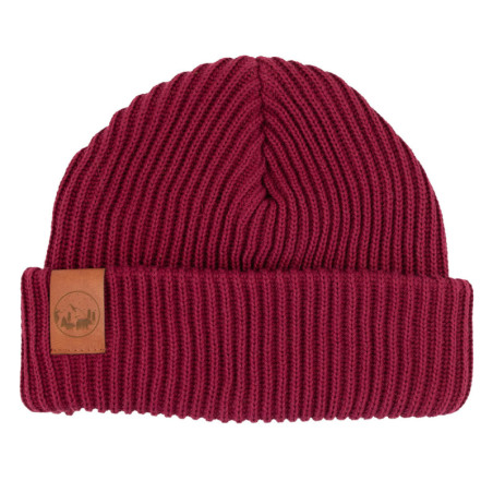 Kids warm beanie carmine