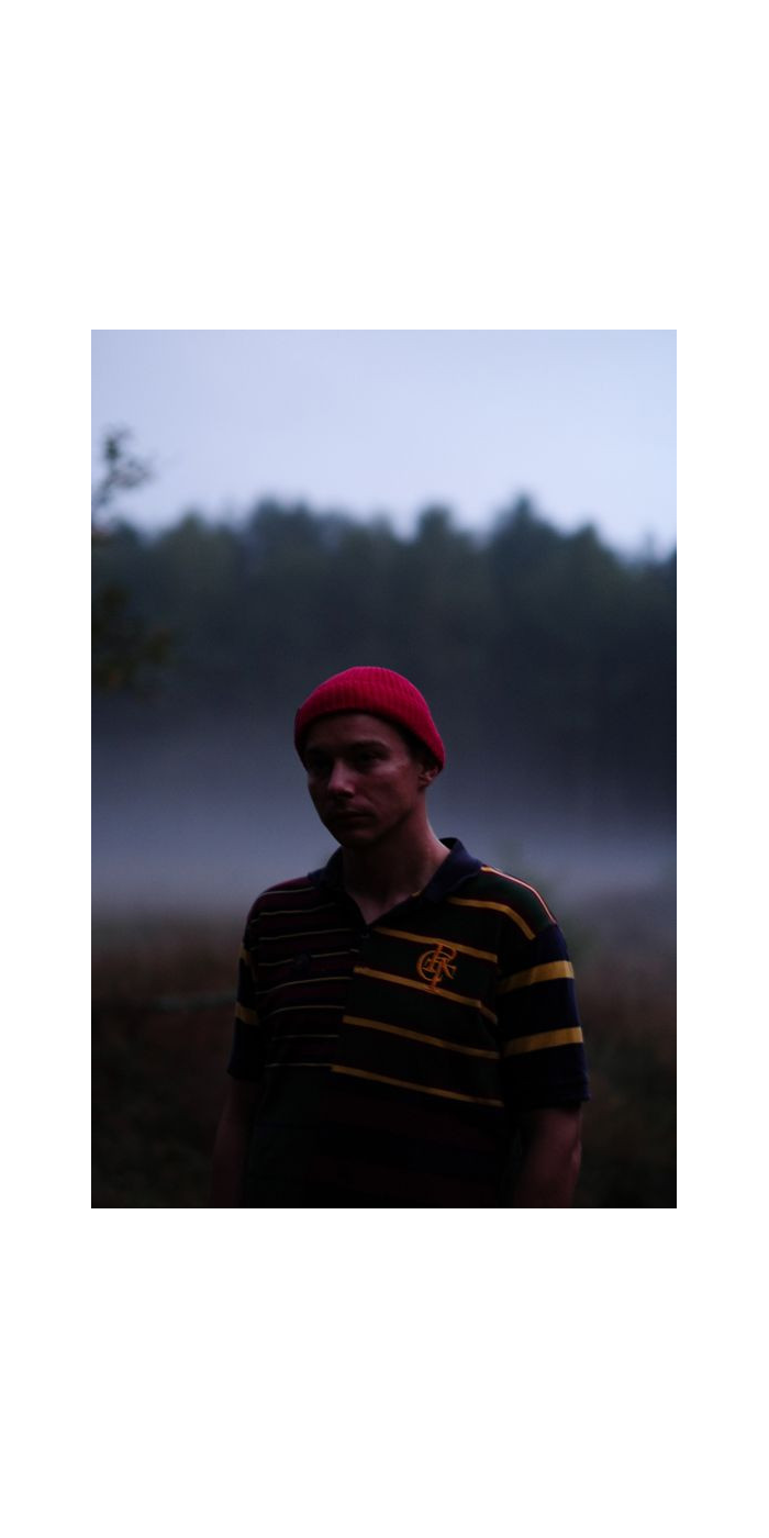 Burglar beanie raspberry red