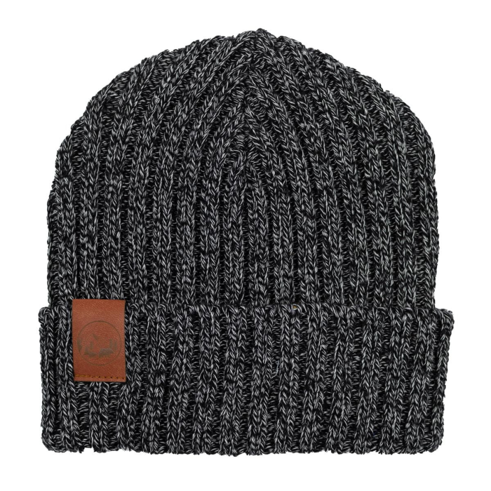 Beanie alkatraz kids black'n'white melange