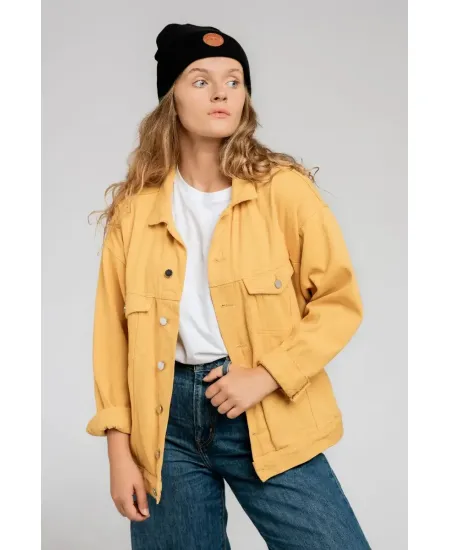 Czapka beanie z bawełny organicznej czarna