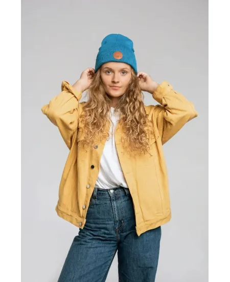 Sapphire organic cotton classic beanie