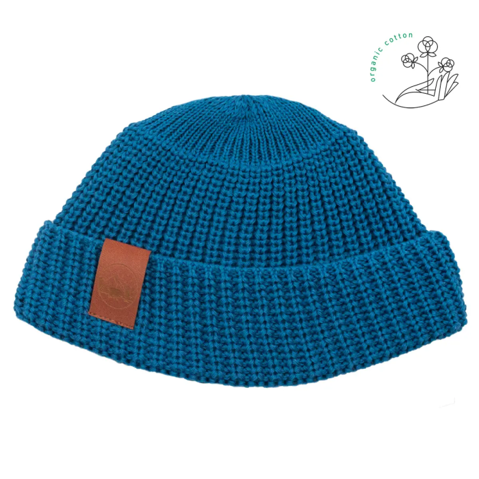 Sapphire organic cotton burglar beanie