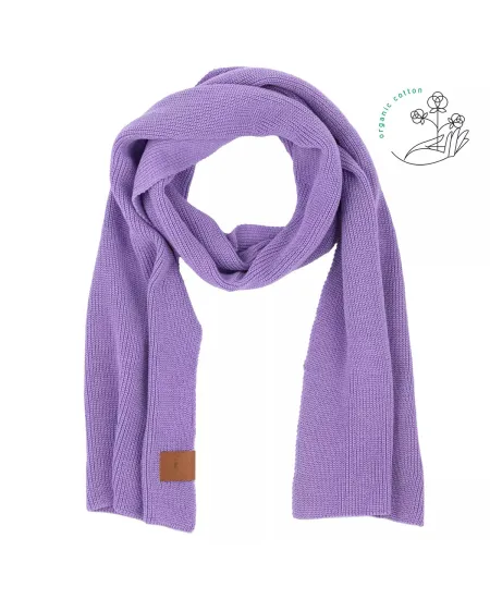 Lilac classic scarf organic...