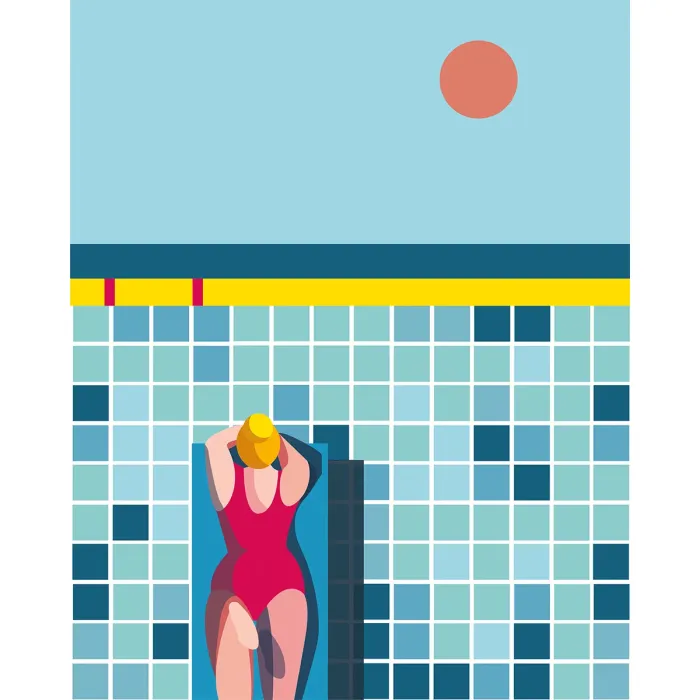 Kaśka - poster Summer girl | Crush corn paper