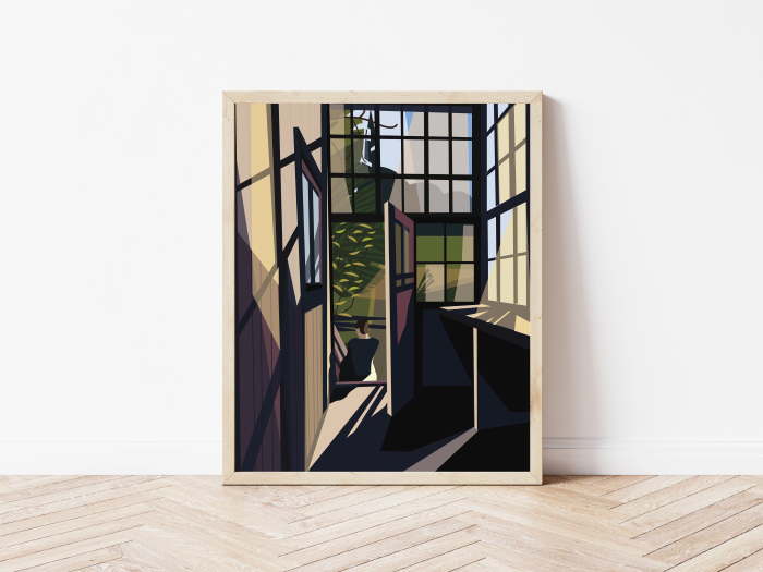 Kaśka - poster Vacation | Crush corn paper