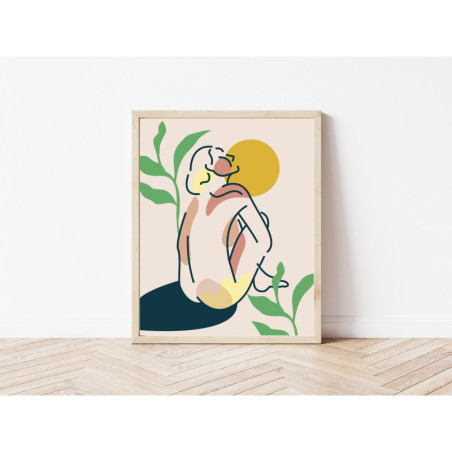 Kaśka - poster Memories of summer | Crush corn paper