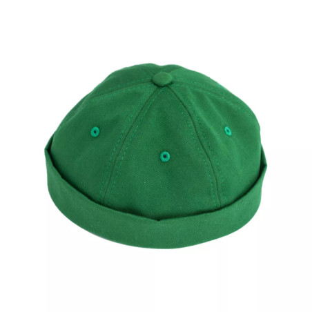 Docker cap grassy green