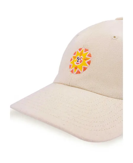 Low profile organic cotton baseball cap Sun