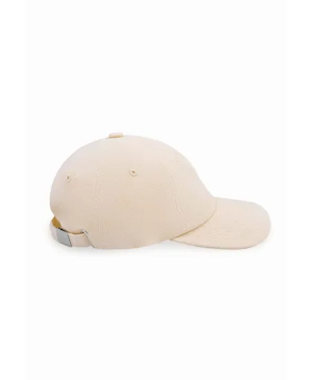 Czapka z daszkiem low profile z bawełny organicznej Słońce