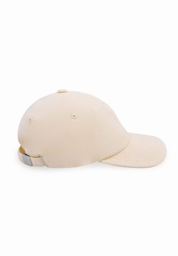Czapka z daszkiem low profile z bawełny organicznej Słońce