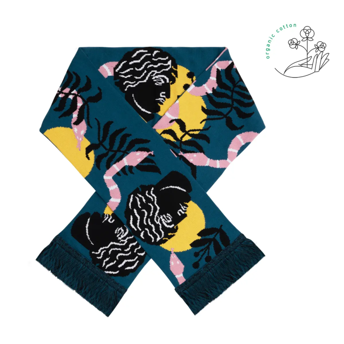 Organic cotton scarf Tempting Jacob