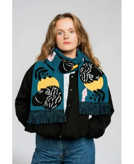 Organic cotton scarf Tempting Jacob