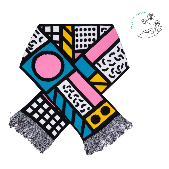 Organic cotton scarf Memphis
