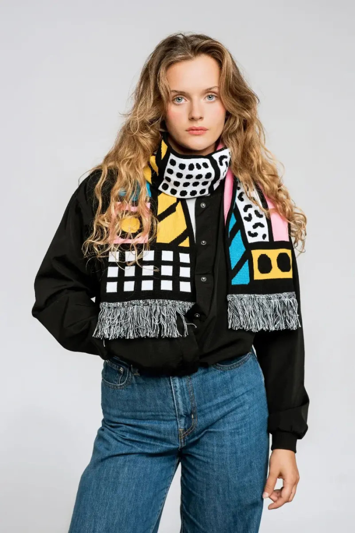 Organic cotton scarf Memphis