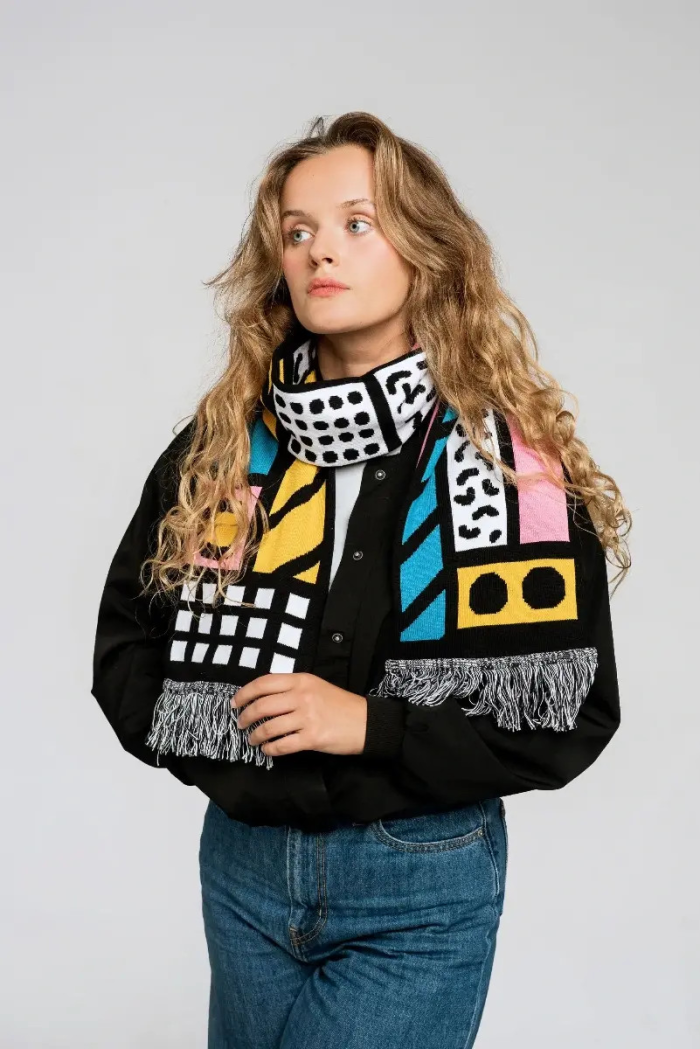Organic cotton scarf Memphis