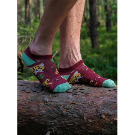 Organic cotton ankle socks Lynxes