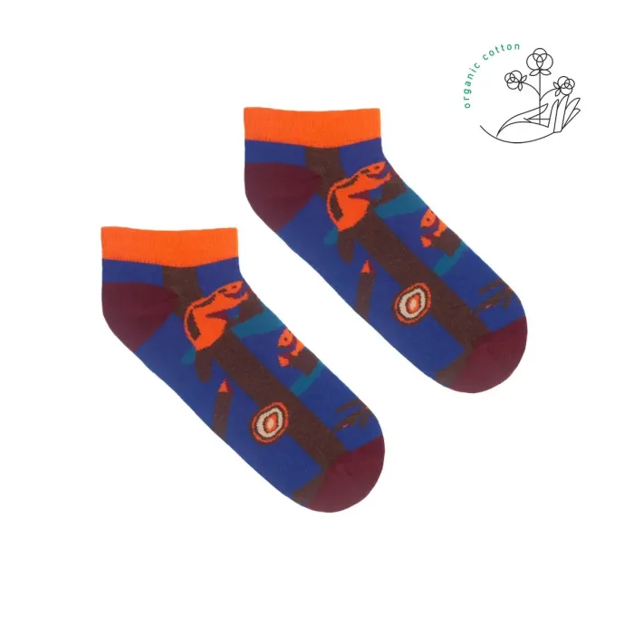 Organic cotton ankle socks Beavers