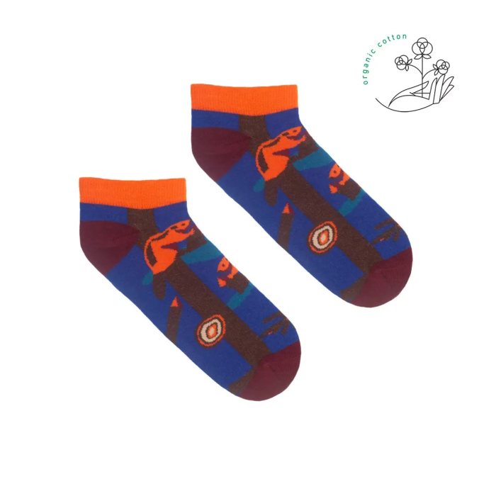 Organic cotton ankle socks Beavers