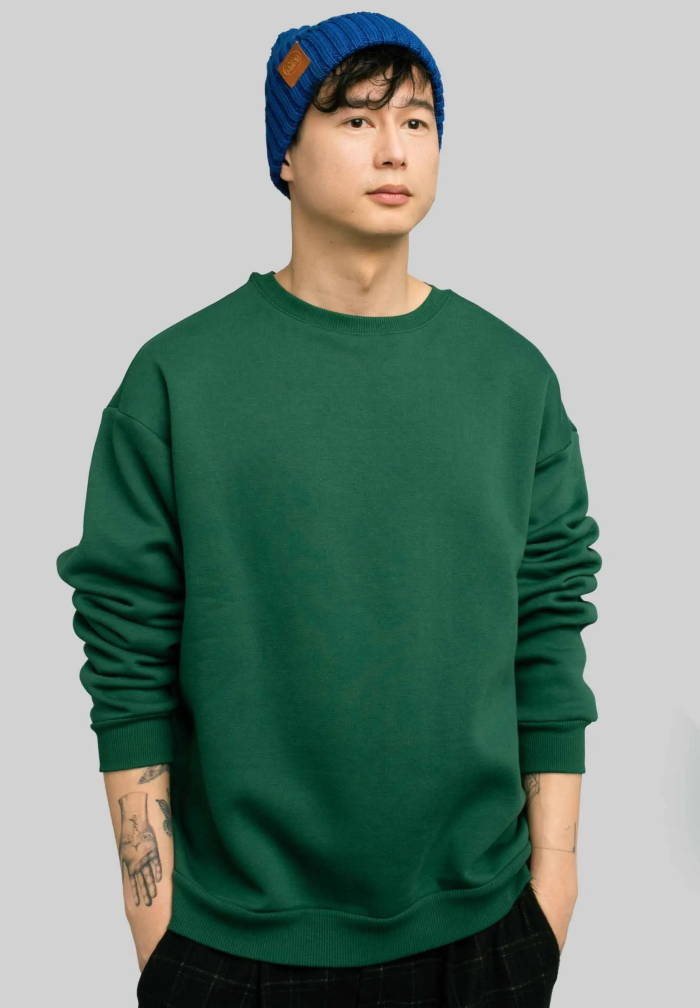 Cornflower organic cotton alkatraz beanie