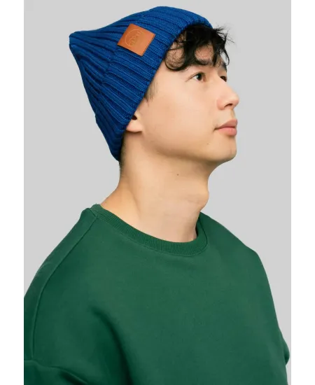Cornflower organic cotton alkatraz beanie