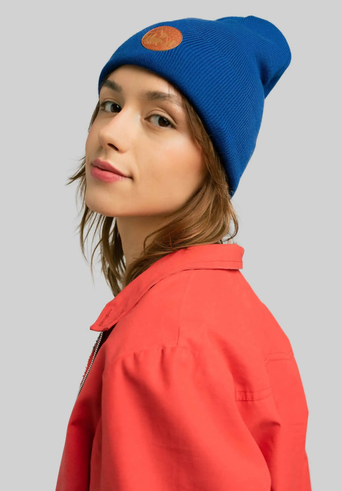 Cornflower organic cotton classic beanie