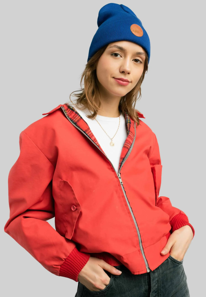 Cornflower organic cotton classic beanie