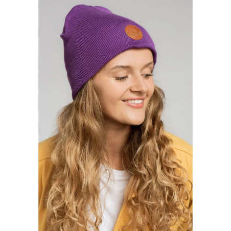 Lavender organic cotton classic beanie