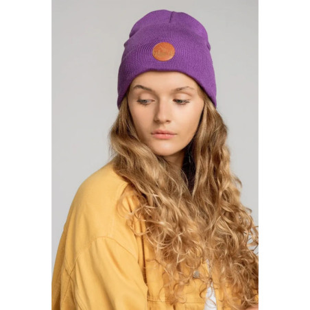 Lavender organic cotton classic beanie