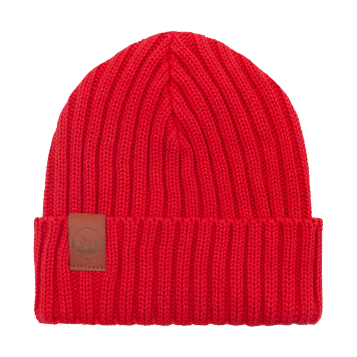 Beanie alkatraz kids poppy red