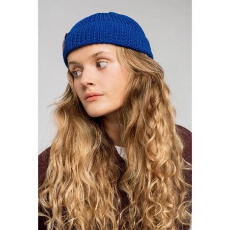 Cornflower organic cotton burglar beanie