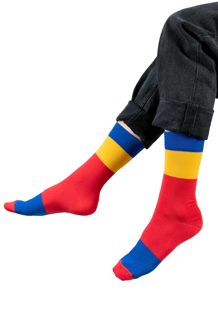 Colorful socks Circus