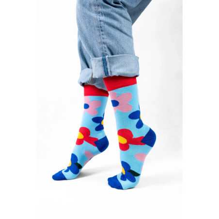 Organic cotton socks Flowers