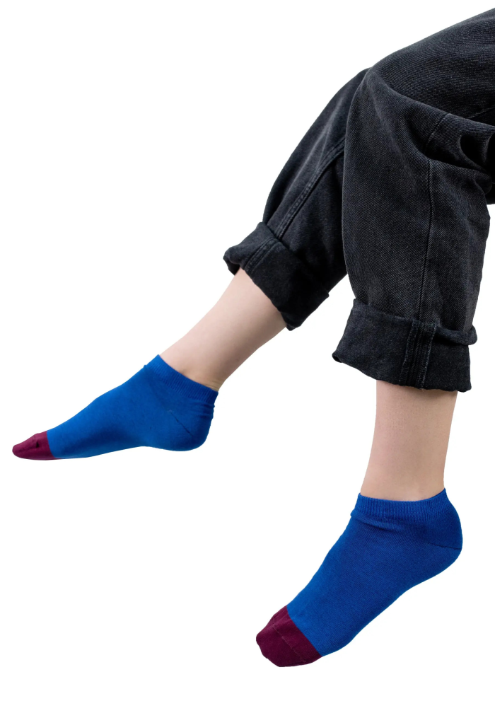Cornflower ankle socks
