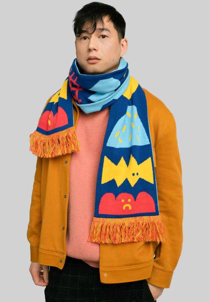 Organic cotton scarf Moodies