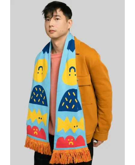 Organic cotton scarf Moodies