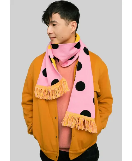 Organic cotton scarf Snake