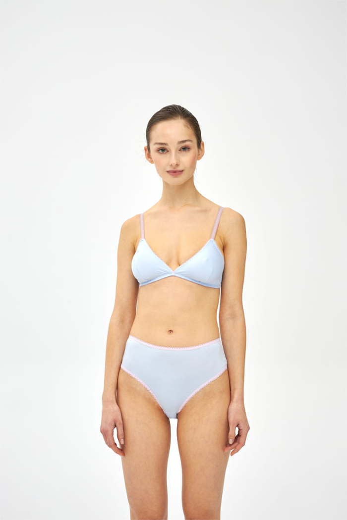 Bra light blue sizes XS, M, L, XL