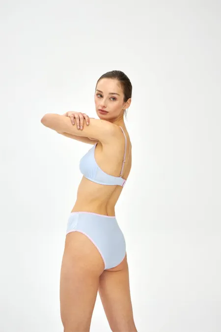 Bra light blue