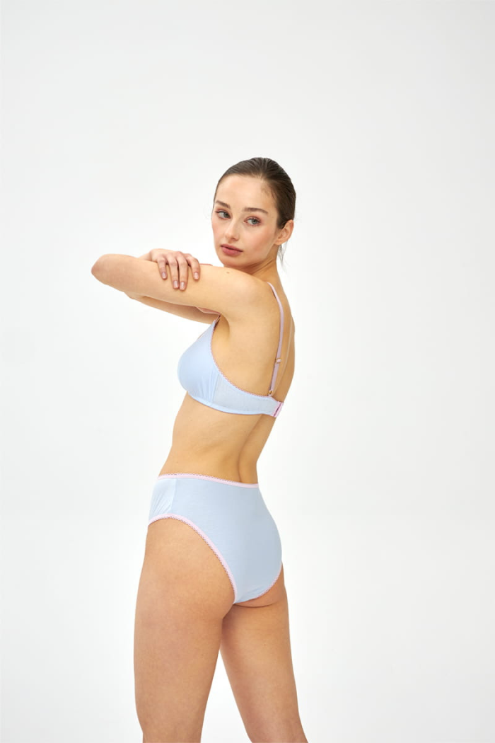 Bra light blue