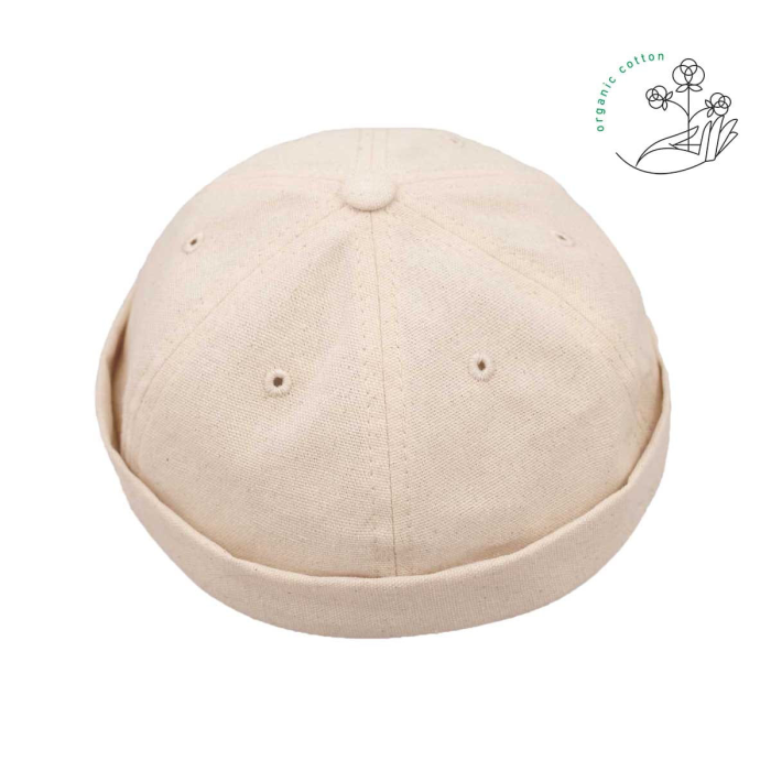 Organic cotton docker cap