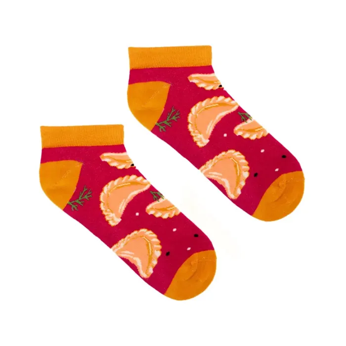 Ankle socks burgundy Dumplings